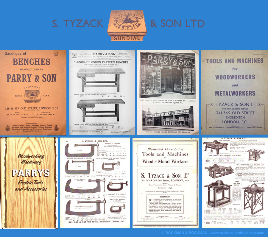 PARRY & SON - S. TYZACK & SON - Old St / Shoreditch / London